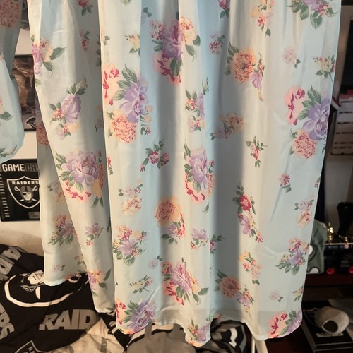 Sugar And Jade Tween Girls Long Puff Sleeve Floral Fit And Flare Dress Size XXL - 第 9/9 張圖片
