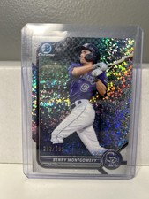 2022 Bowman Prospects Benny Montgomery Rockies /299 Refractor
