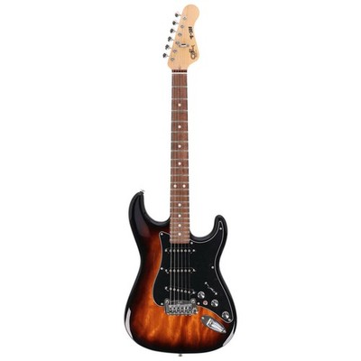 G&L LTD CLF Research S 500 RW Tobacco Sunburst over Okoume