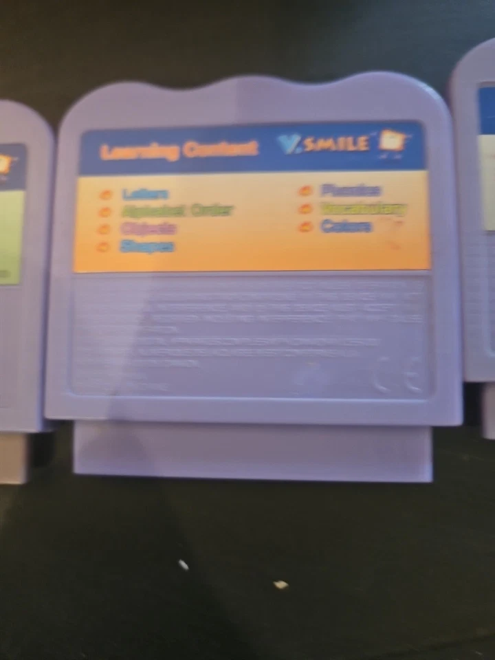 used vtech vsmile 2005 Viacom Cartridges, DORA, SPONGEBOB, ALPHABET PARK - Image 4 of 4