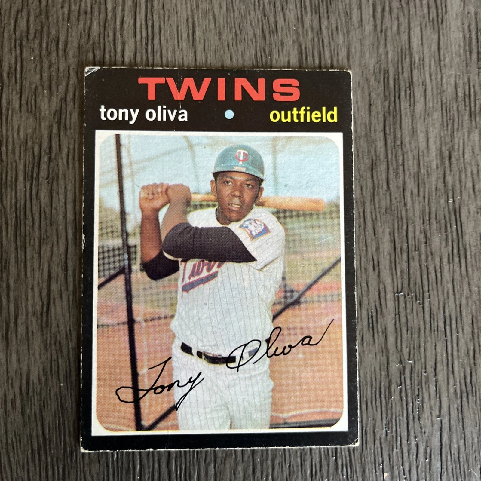 1971 Topps Tony Oliva #290 Minnesota Minnesota Twins HOF
