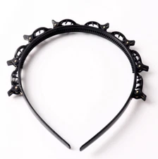 Hairstyle Hairpin Hair Accessories Double Layer Bangs Clip Headband Hairband
