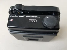 Mamiya RZ67 Pro 120 Film Back, Dark Slide, Cover. Very clean. Works as it should
