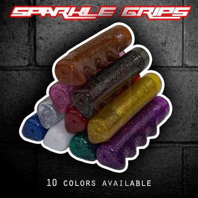 Impugnature Per Bici Da Crociera Sparkle Viola Glitter Vintage - Foto 9