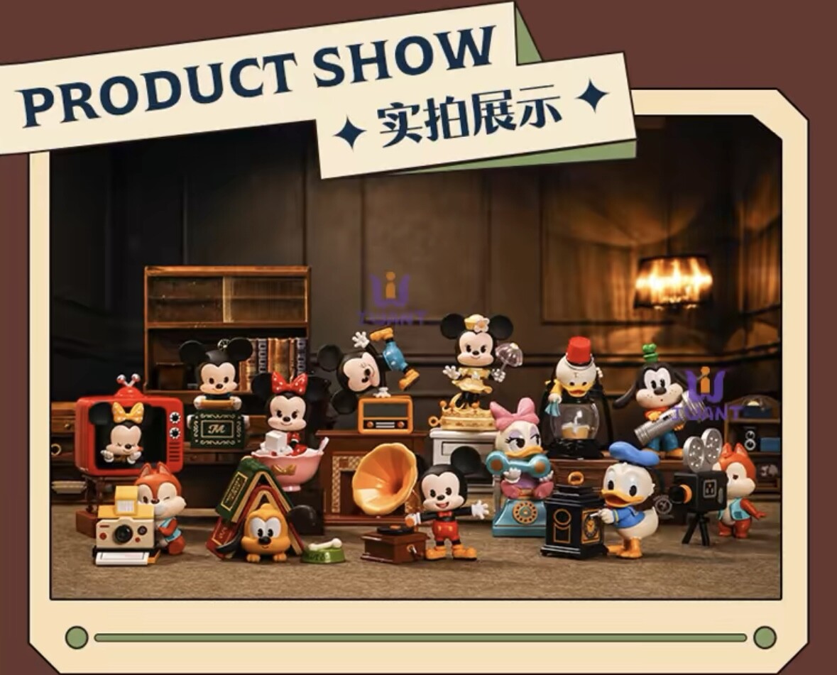 POP MART Mickey And Friends The Ancient Times Confirmed Blind Box