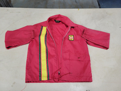Vintage Swingster USA Funks G Hybrid Red Nylon Windbreaker Jacket Small