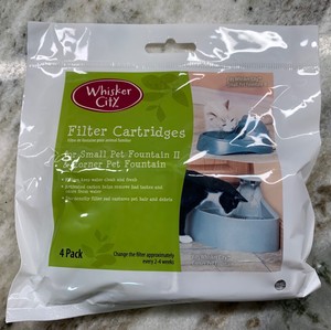 whisker city filter cartridges for small pet fountain ii