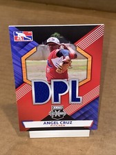 2021 panini Elite extra edition DPL Angel Cruz Dominican DPL Rookie RC Dodgers
