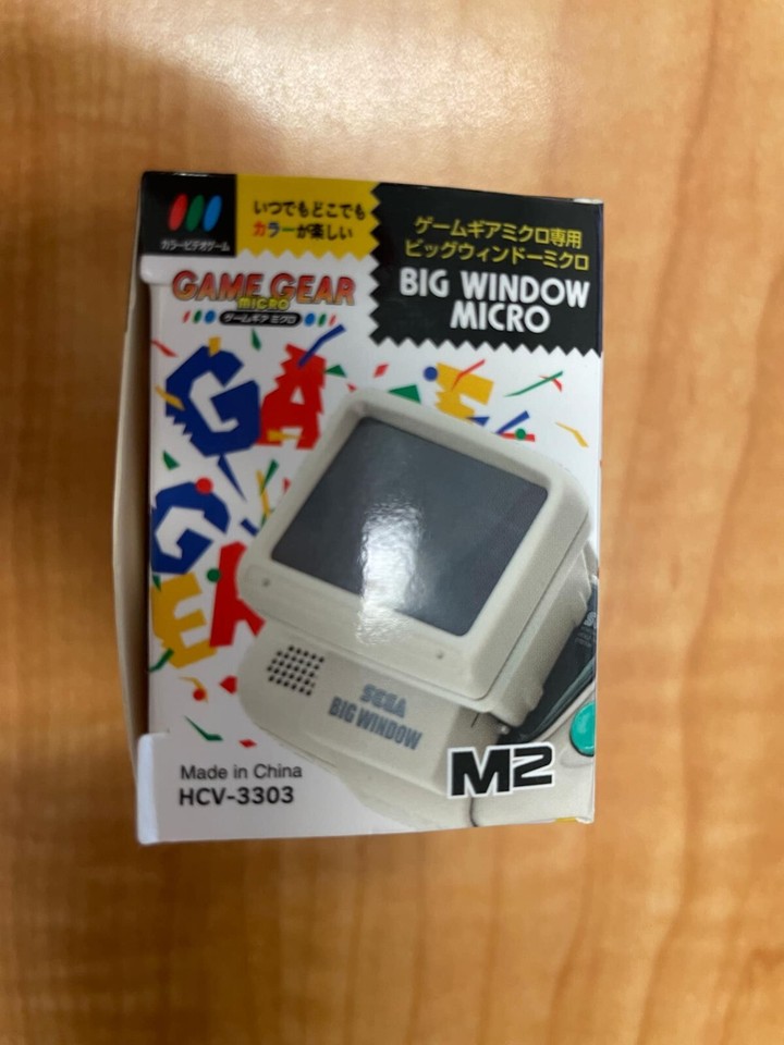 Sega Game Gear Micro Anniversary White & Big Window Limited OFFICIAL