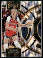2024 Panini Select WNBA #132 Karlie Samuelson Silver Flash Prizms