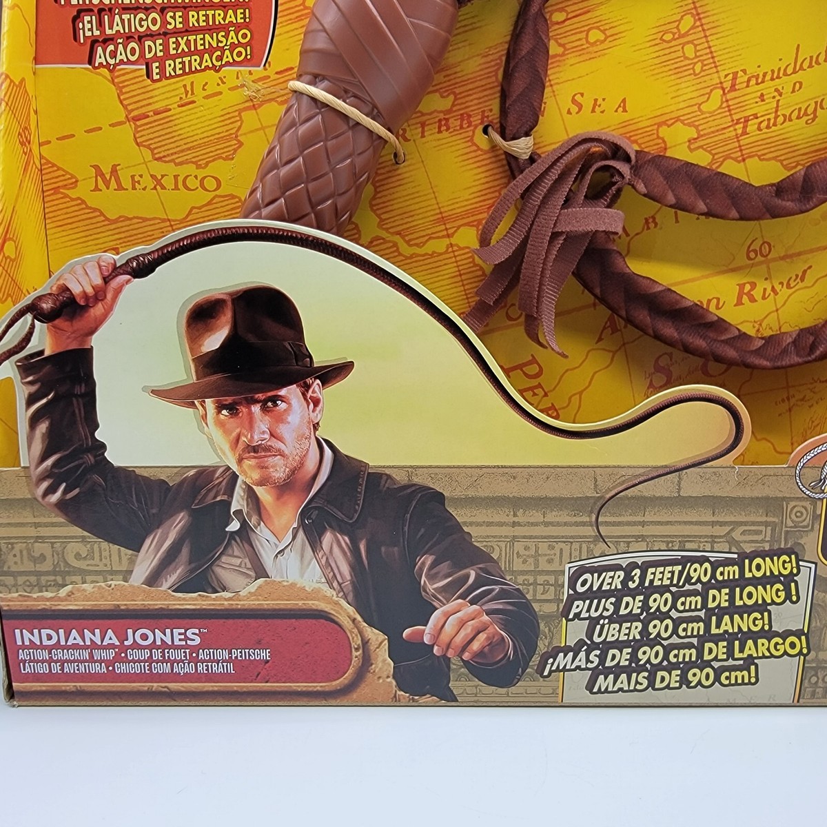 Disney Indiana Jones Whip Action Cracking Hasboro Toy Costume