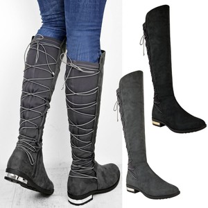wide calf thigh high boots uk