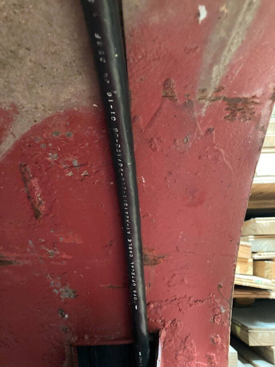 288 OFS HYBRID 96/192 OS2 Dielectric OSP Fiber Optic Cable 10,098 feet