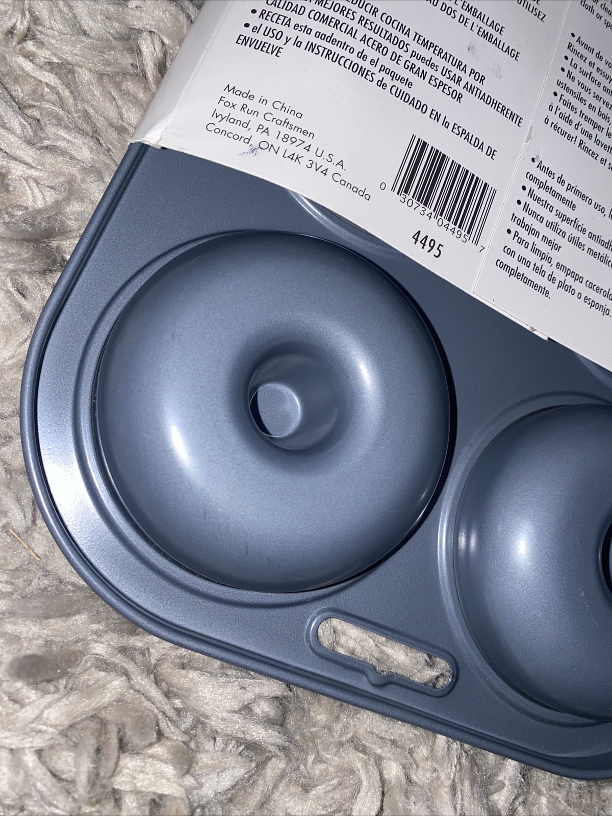 Fox Run Nonstick Donut Pan, 6 Donuts