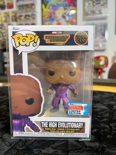 Funko Pop! NYCC Guardians Of The Galaxy 3 High Evolutionary #1289 W/Protector