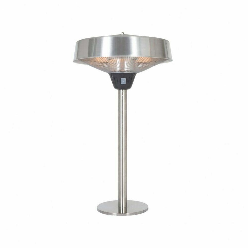 La Hacienda Outdoor Tabletop Patio Halogen Silver 2100W Electric