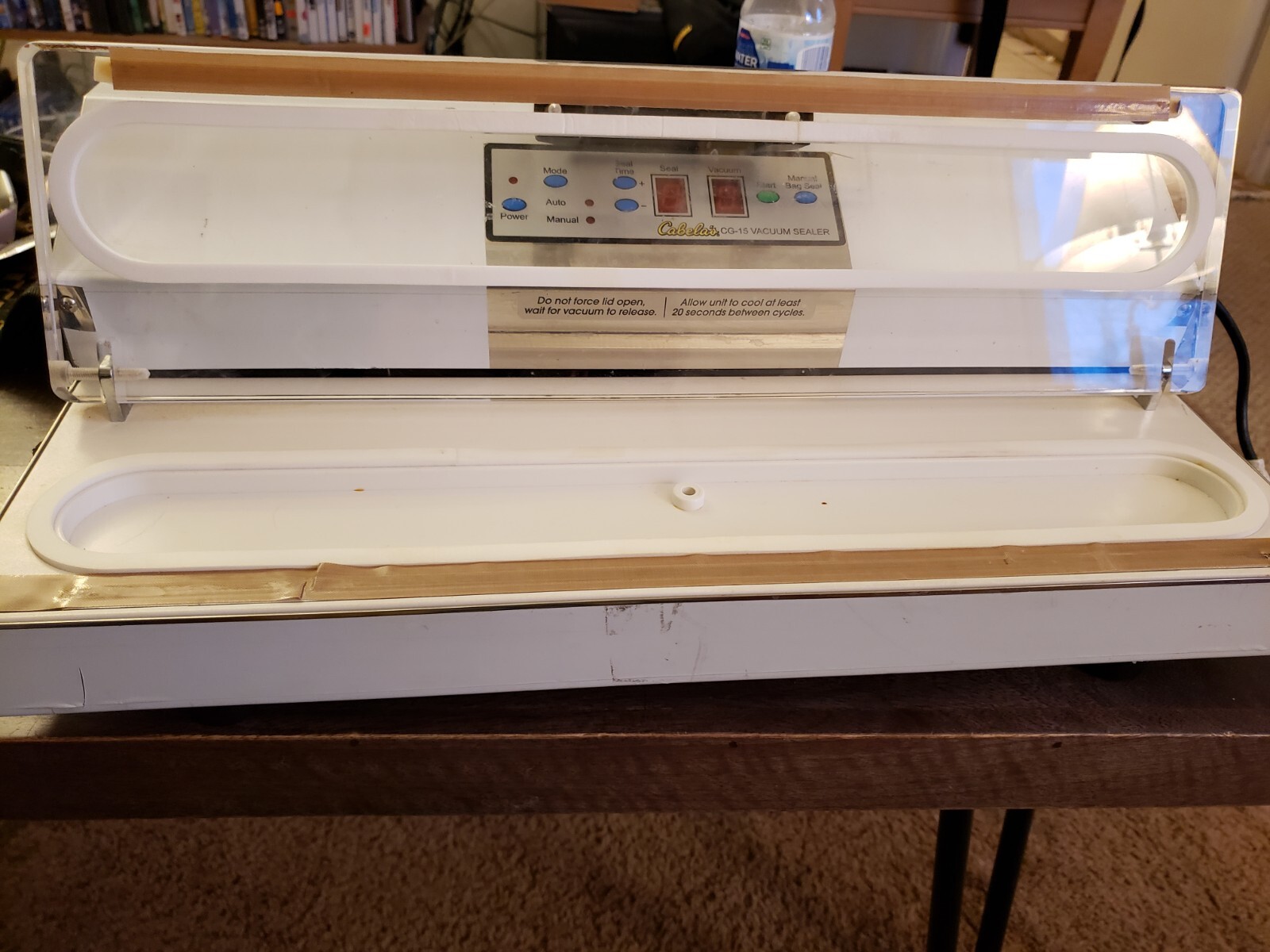 Rare Cabela CG15 Vacuum Sealer Commercial Grade 080401 eBay