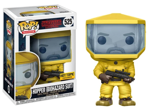 Funko Pop! Vinyl: Stranger Things - Jim Hopper (Biohazard Suit) - Hot Topic...