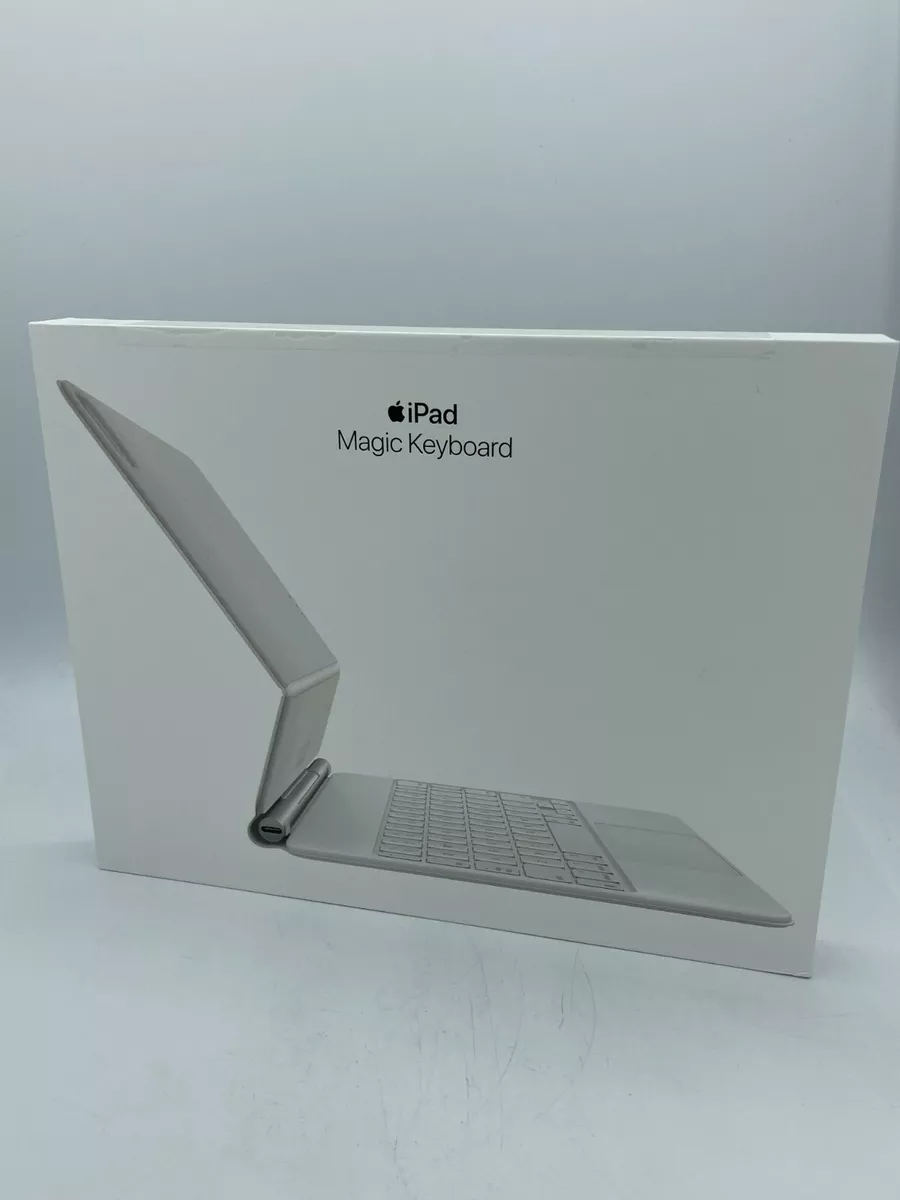 iPad Pro 11-inch Magic Keyboard A2261 White Very Good Condition w