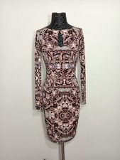 Jennifer Lopez Long Sleeve Snakeskin Print Ke...