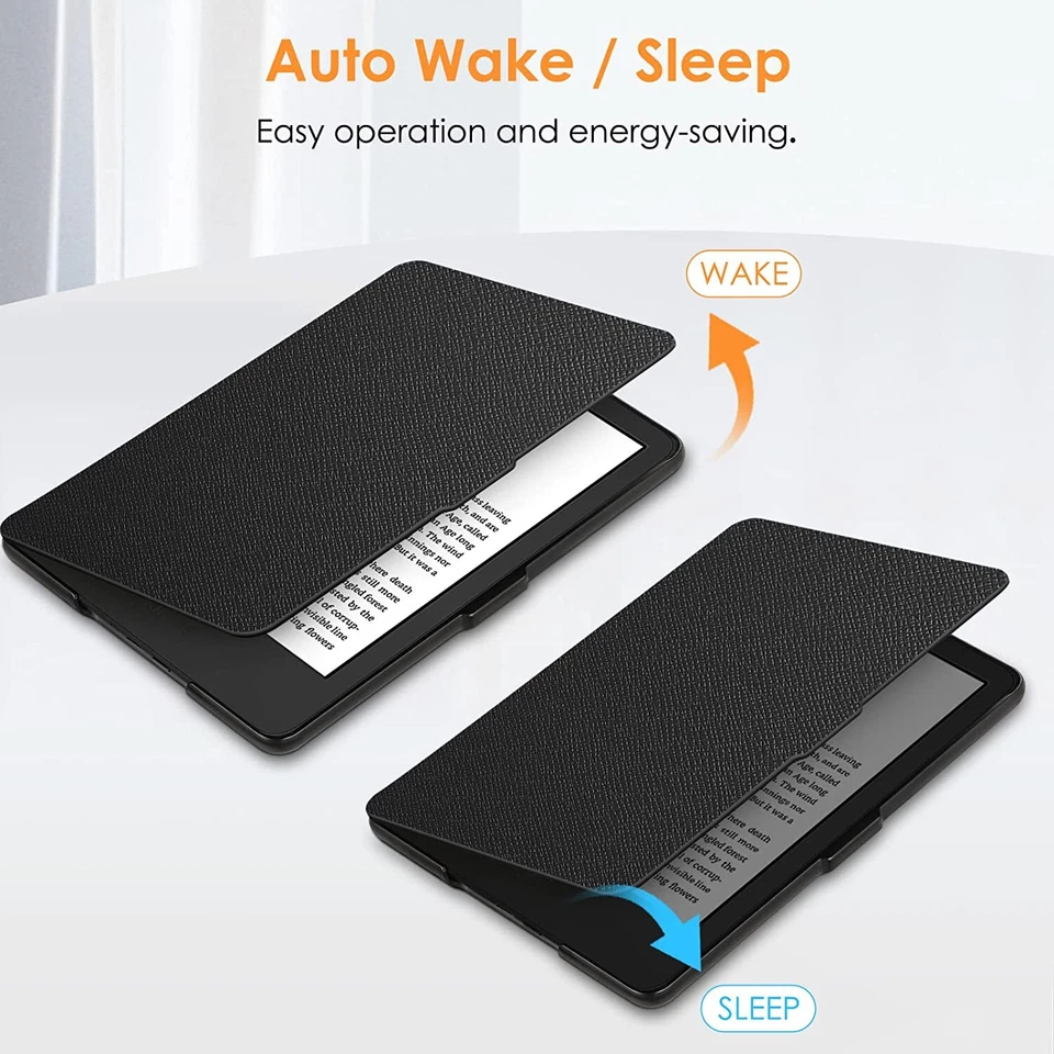 Funda Slimshell para Kindle de 6" totalmente nueva (11ª generación-2024/2022) estilo libro funda tipo folio Foto 3 de 4