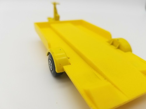 VINTAGE | 1970 MATCHBOX King Size Trailer Yellow Lesney England K-28 Yellow - Picture 6 of 12