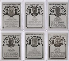 Rare Jim Langer Metallic Pro Football Hall of Fame Card - Series 19