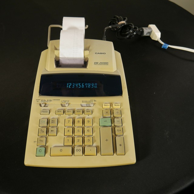 casio dr210r
