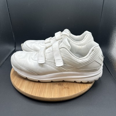 Brooks Addiction Walker 2 Mens Size 15 2E Wide Walking Shoes White Strap Sneaker Men main image 2