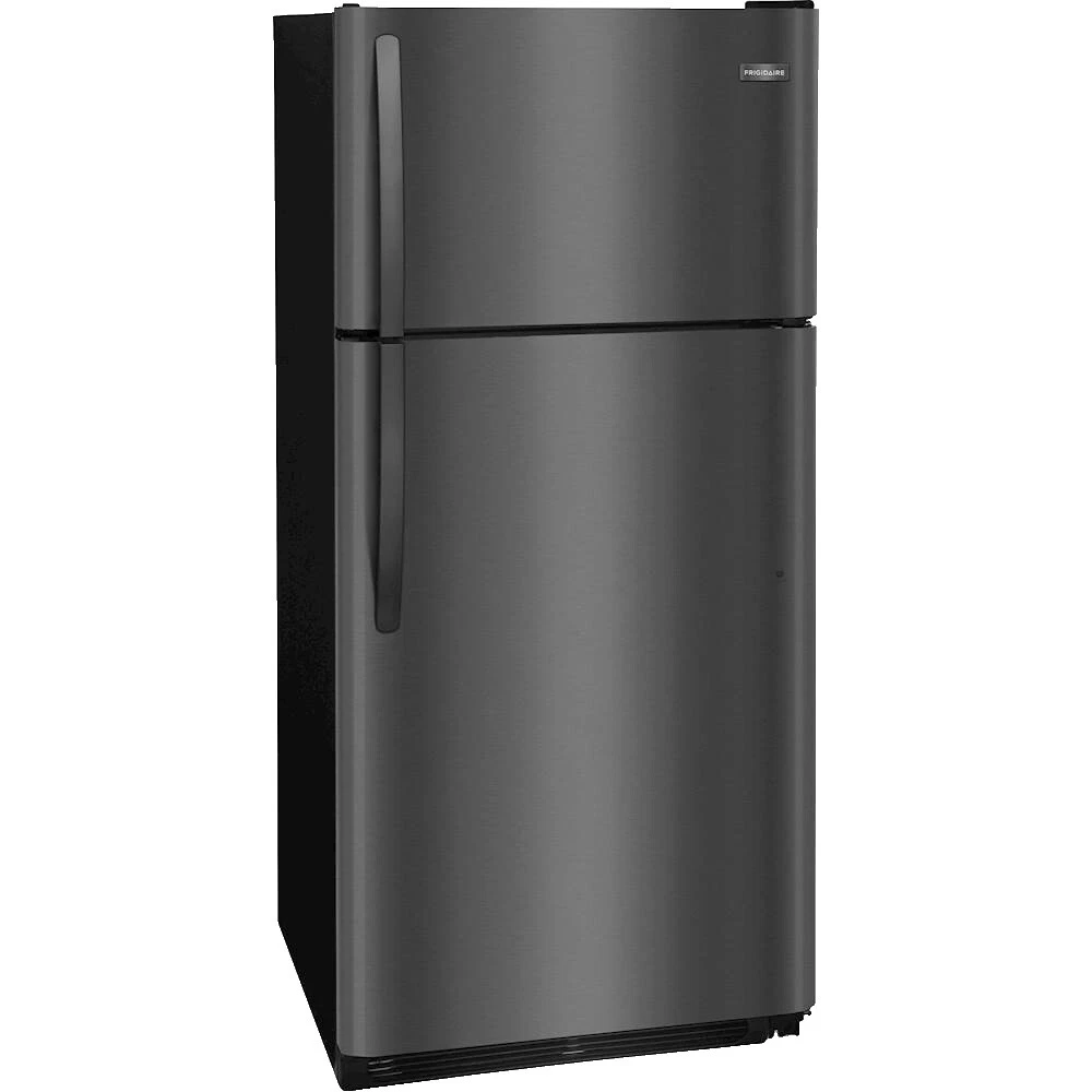 Los refrigeradores Frigidaire Negro puerta reversible