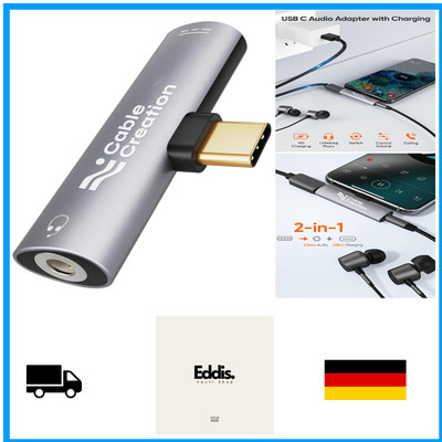CableCreation Adapter für Huawei P40/P30/Pro, Galaxy S22/S20/Ultra/S10 mit US...