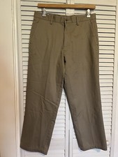 DOCKERS Men's Size 34 x 31 Pants Khakis Chinos Cotton Flat Front Classic Fit