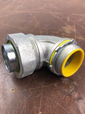CROUSE-HINDS NEW CROUSE HINDS LTB15090 1-1/2" 90 LIQUIDTITE INSULATED CONNECTOR FREE SHIP