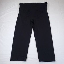 Spanx Leggings Womens 1X Shaping Black Athleisure Sara Blakely