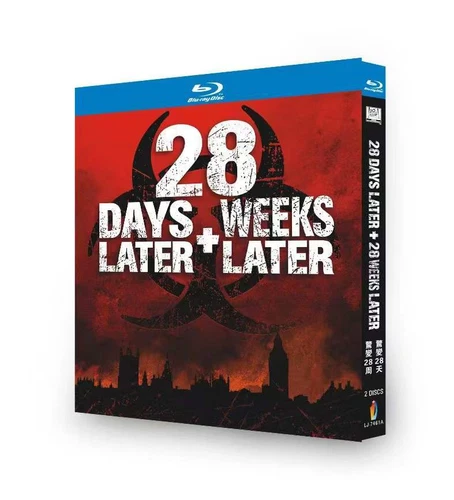 28 Days Later... + 28 Weeks Later (2002-2007) 2-discs New Boxed1080p