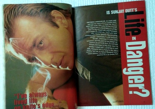 INDIA STARDUST FILM MAGAZINE APR 2001 , SHAH RUKH , SANJAY DUTT , NAGMA , AKSHAY - Picture 3 of 6