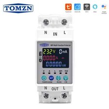 2P 63A 110V 220V TUYA WIFI Smart Switch Kwh M...