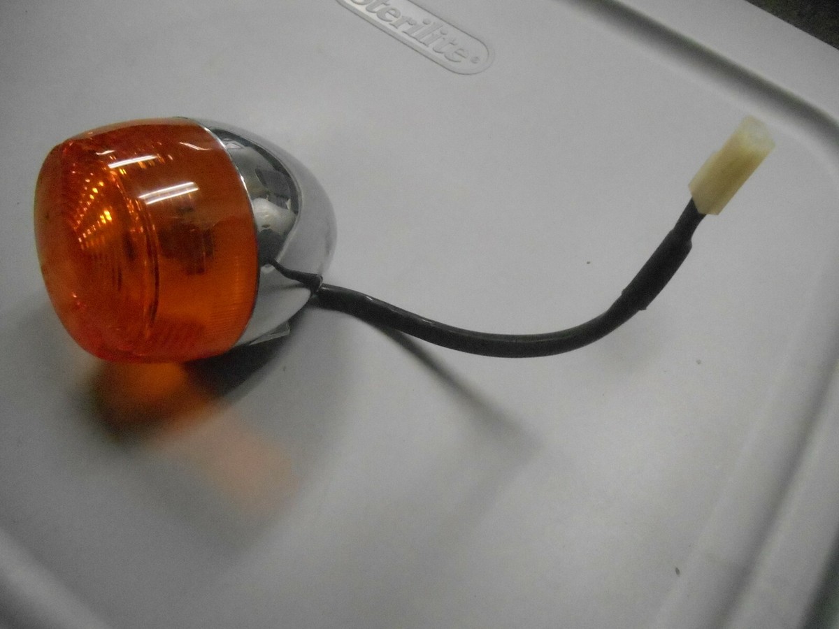 Triumph Amber Bullet Blink Turn Signal Indicator Light Thunderbird