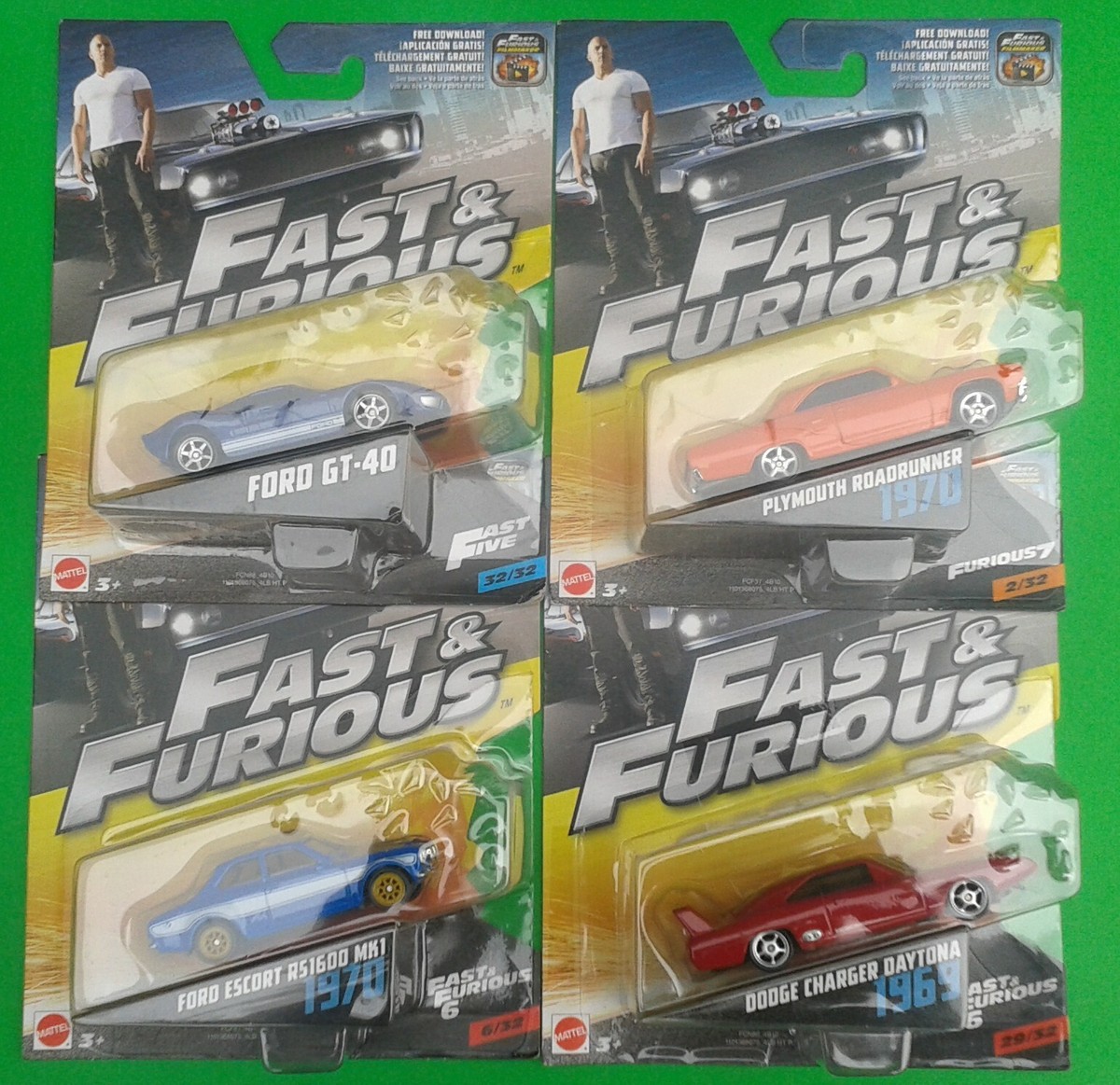 Mattel 1/55 Scale Fast & Furious Cars (Choose the one you Want) | eBay