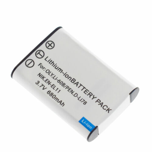 Battery or charger For Pentax OPTIO W80 DLI78 D-LI78 EN-EL11 W60 M50 V20 EN-EL11 - Picture 22 of 29