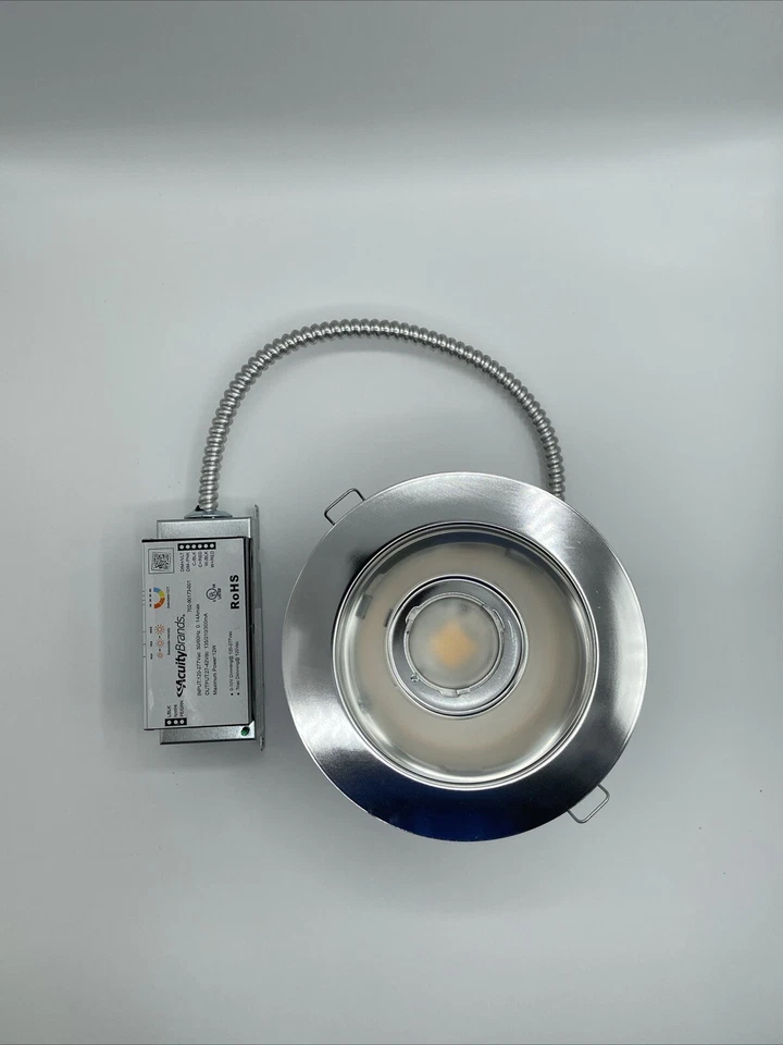 Downlight retrofit redondo Lithonia Lighting LBR6, 6 pulgadas, 3500K, empotrado Foto 2 de 4