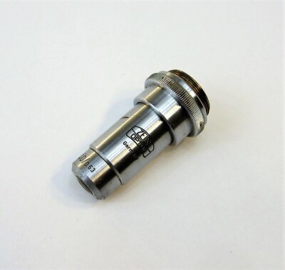 Zeiss Opton 40/0.63 Microscope Objective D=0.17 | eBay