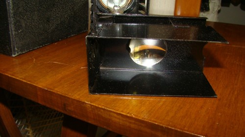 ANTIGUO PROYECTOR DE TIRA DE PELÍCULA DE 35 MM DAVIDSON MIGHTY MIDGET DE COLECCIÓN DÉCADA DE 1930 FUNCIONA - Imagen 10 de 10