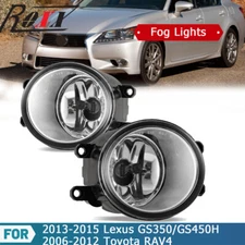 For 2009-2016 Toyota Corolla Fog Lights 2006-2012 RAV4 Front Bumper Driving Lamp