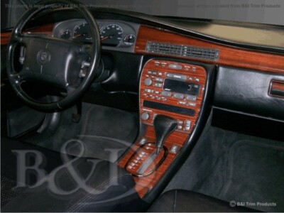 AUTOCARIMAGE Dash Trim Kit For Cadillac Eldorado 1996-1998 – Glossy Carbon Fiber/Wood/Aluminum Look, Made In USA 3 thumbnail image