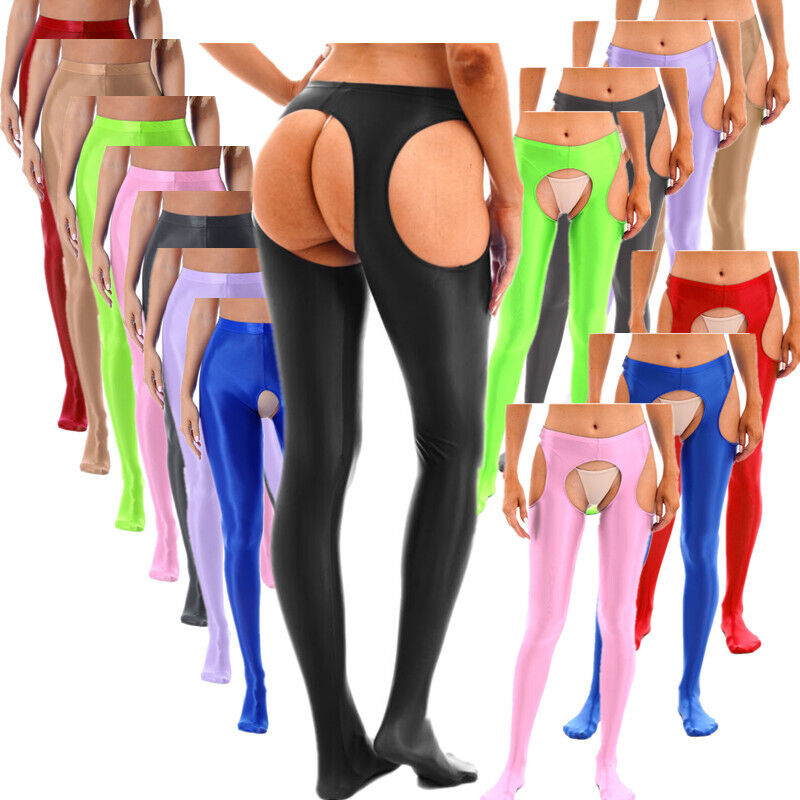 Transparente Leggings Damen Netz Hosen Tights Strumpfhose Unterwäsche  Reizwäsche