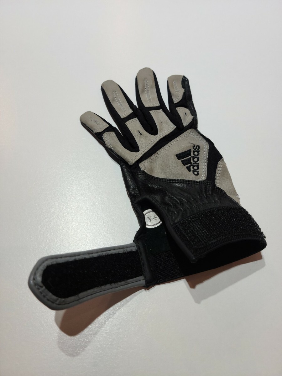 アディダス キッズ バッティンググローブ adidas Youth Triple Stripe Batting Gloves - Black Adidas Youth Left Handed Batting Glove Size Small Triple Stripe
