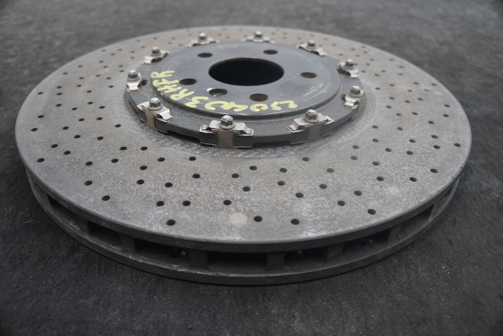 Front Disc Brake Rotor Carbon Ceramic 11C0377CP OEM McLaren 650S 2015