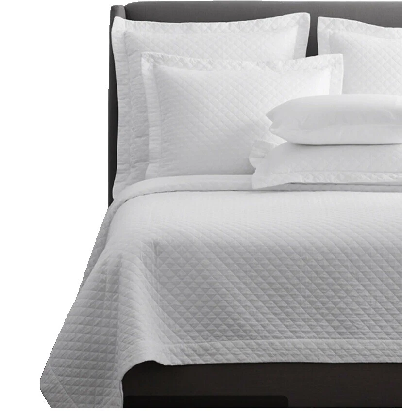 Cotton Sateen White Quilts, Bedspreads & Coverlets