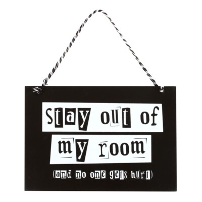 Stay Aus ' My Room' Hängeschild